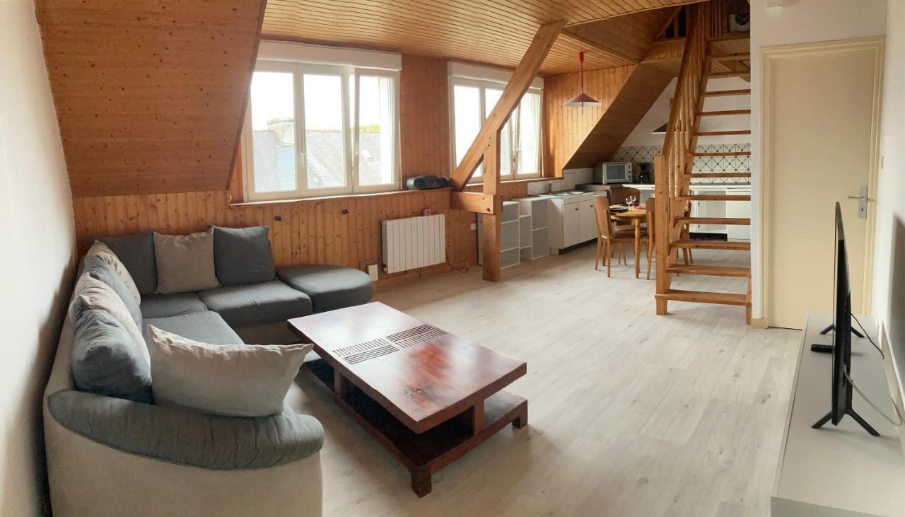 Appartement Complet 65 M2 Avec Terrasse Sud 18 M2 Scaer ภายนอก รูปภาพ